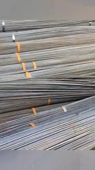 HRB400 HRB500 Hrb500e Deformed Steel Rebar Round Bar Construction Reinforcing Iron Metal Hot Rolled Round Square Stainless Carbon Steel Flat Corrugated Tmt Bar